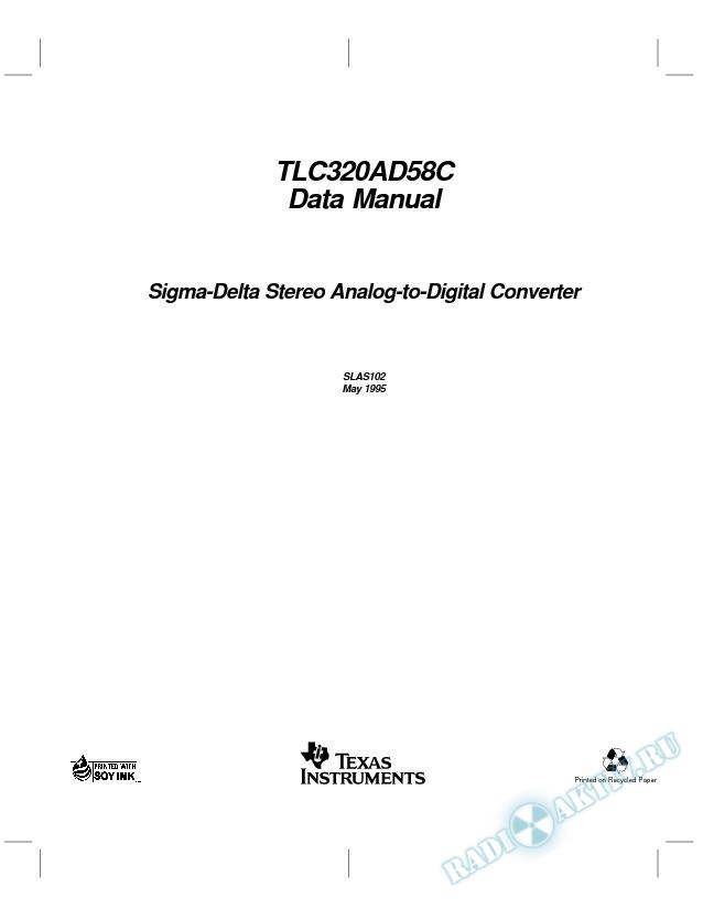 Sigma-Delta Stereo Analog-to- Digital Converter