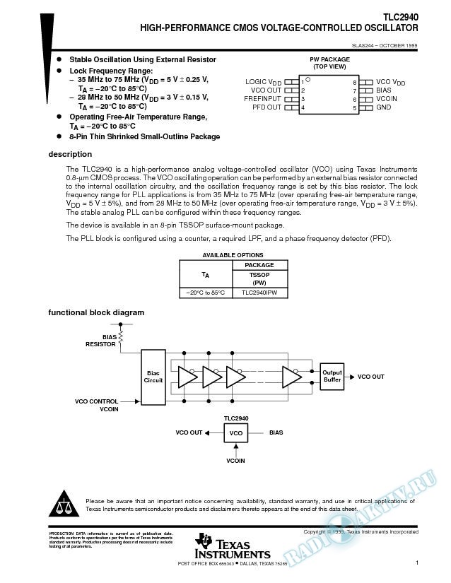 High-Performance CMOS Voltage-Controlled Oscillator