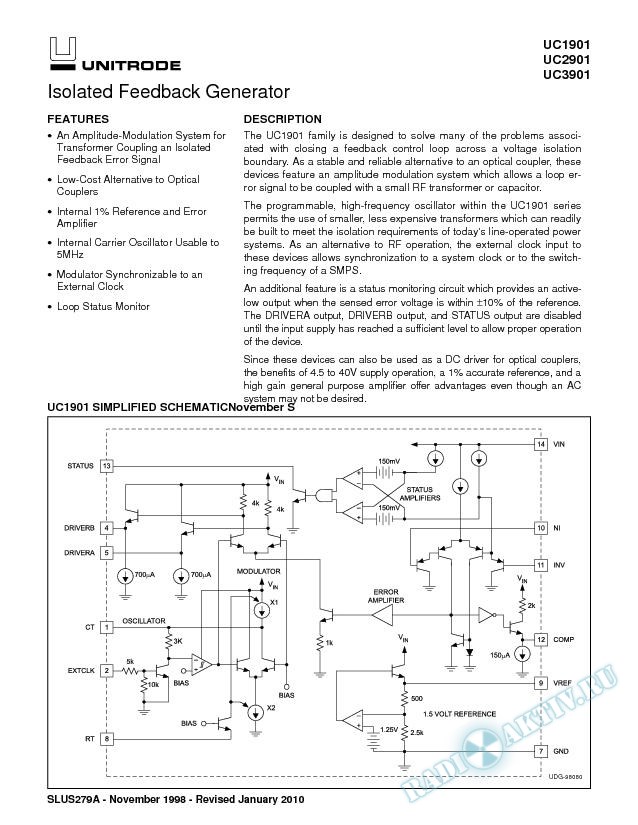 Isolated Feedback Generator (Rev. A)