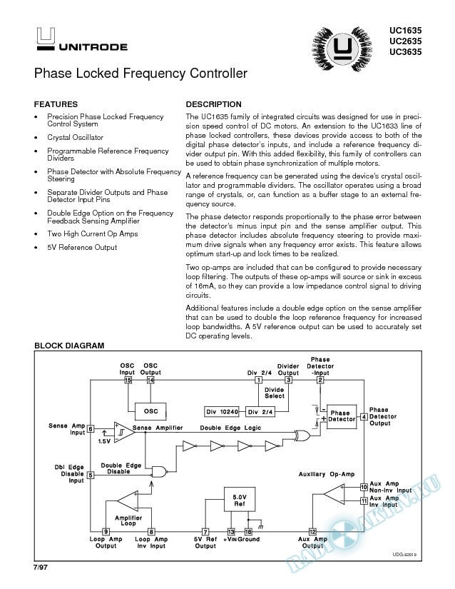 Phase Locked Frequency Controller